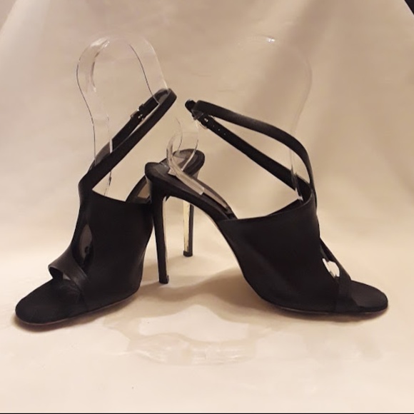 Stella McCartney Vegan Leather Cutout Sandals - Picture 3 of 8